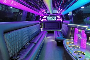 League City Limo Interior