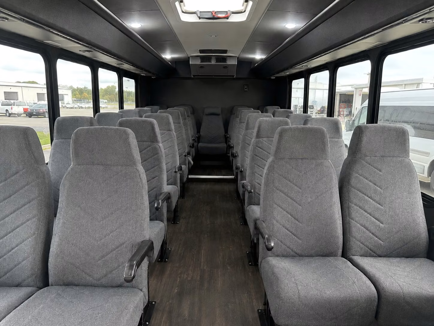 20 passenger minibus inside