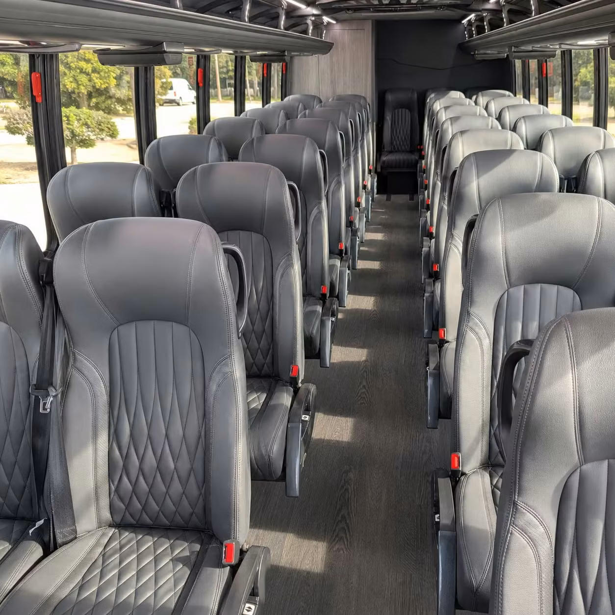 30 passenger minibus interior