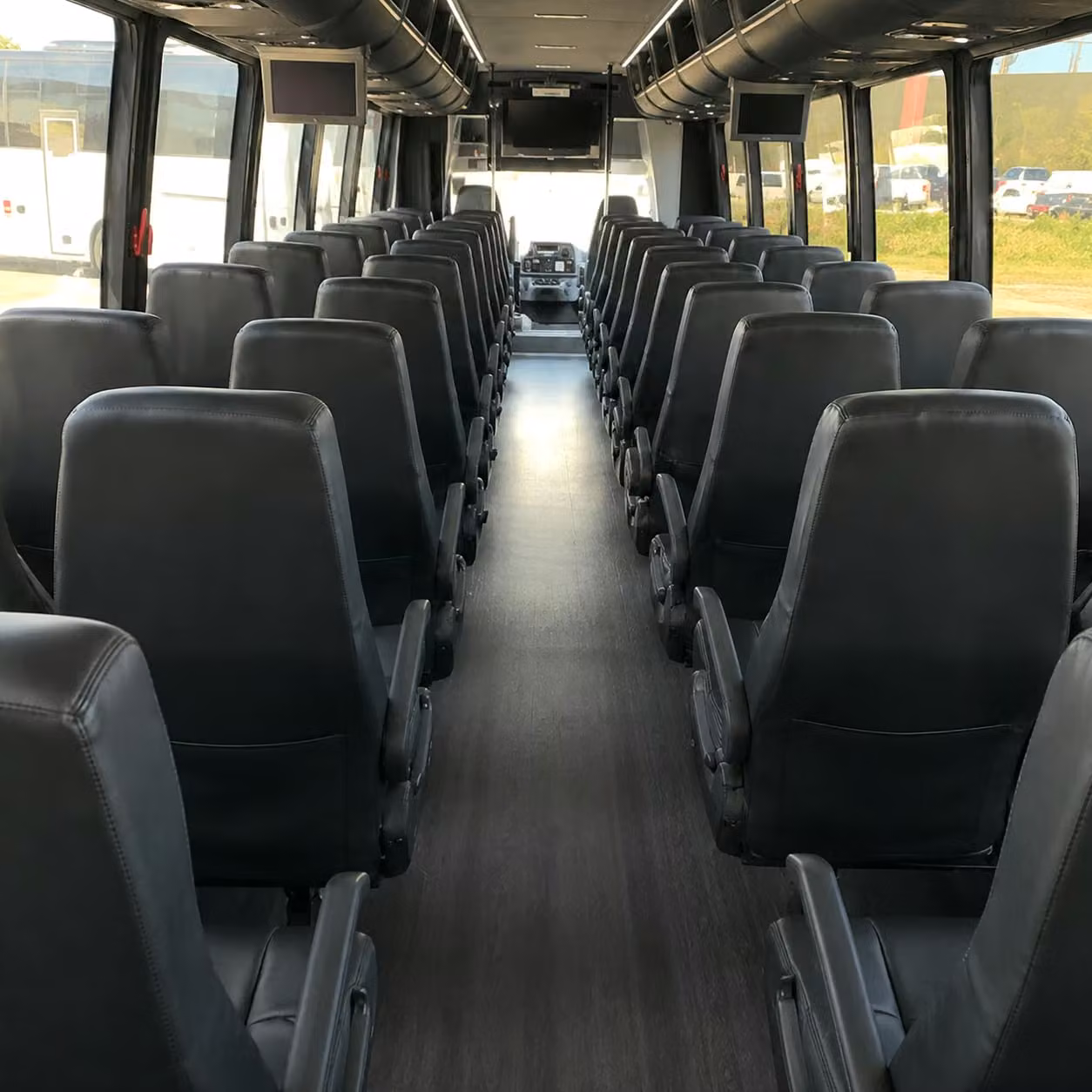 35 passenger minibus inside