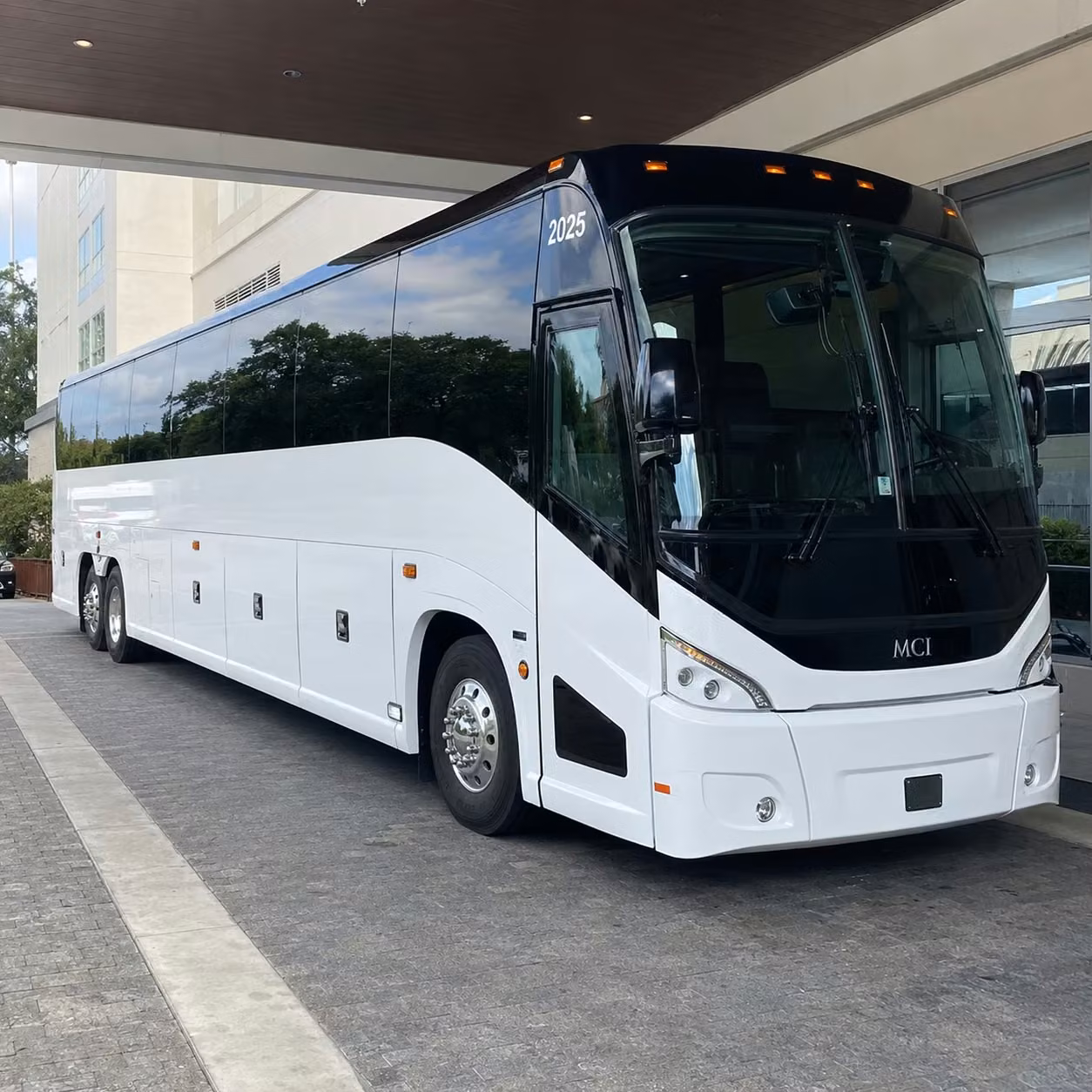 56 passenger charter bus