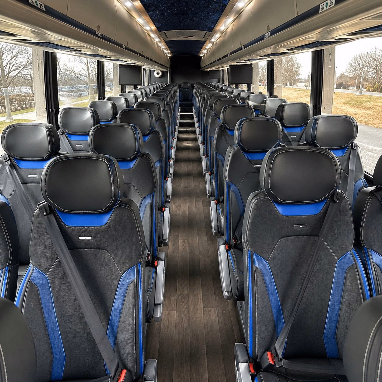 book a charter bus for ceremony to reception transfers across league city