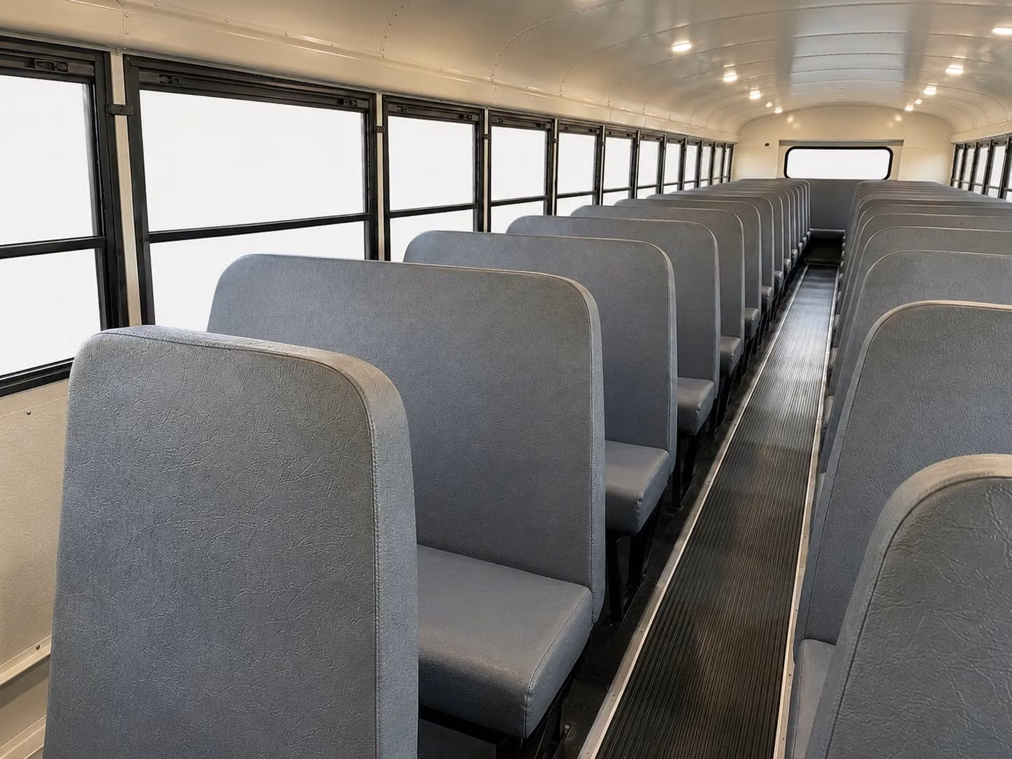 school bus interior